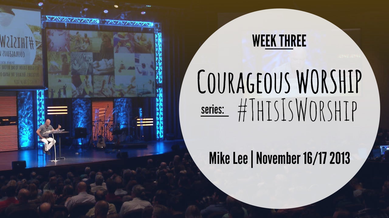 Courageous Worship episode artwork